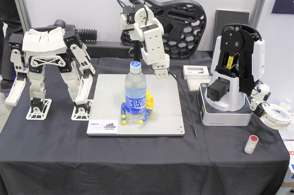 グーテンベルク　大塚化学　ポチコン3DPフィラメントを用いてG-ZEROで造形したロボットアームなど実用部品　TCT2023　月刊ソフトマター